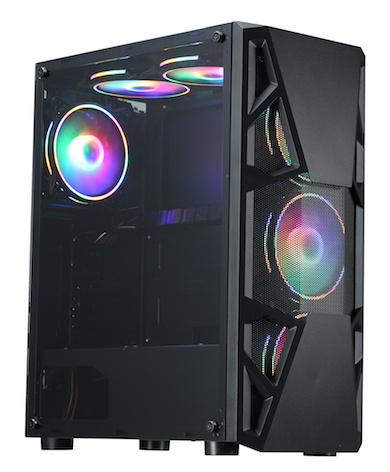 

Корпус ATX FORMULA CL-3303B черный, без БП, панель из закаленного стекла, RGB, 2*USB 2.0, USB 3.0, audio, CL-3303B