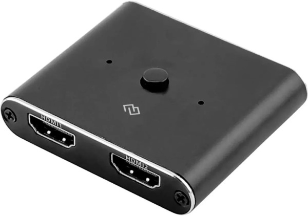 Изображение товара Переключатель HDMI Digma D-HSW-V2.0X2 универсальный 2 входа 1 выход