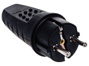 фото Каучуковая вилка Filum FL-PLUG-EU-IP44-BK