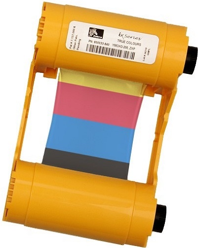 

Лента красящая Zebra 800033-840 YMCKO для ZXP3, 200 отпечатков, 800033-840