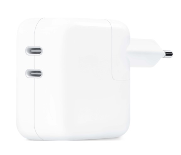 

Зарядное устройство сетевое Apple MNWP3 (MW2K3) 35W Dual USB-C Port, MNWP3