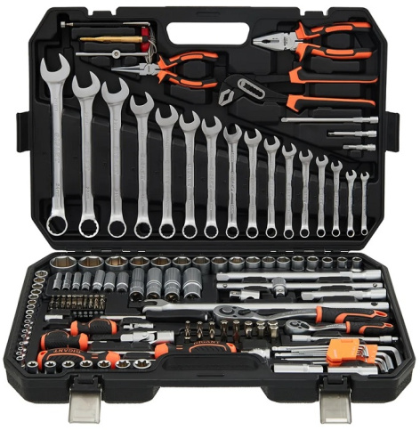 Изображение товара Gigant GAS 151 Набор инструментов для автомобиля 151 шт кейс