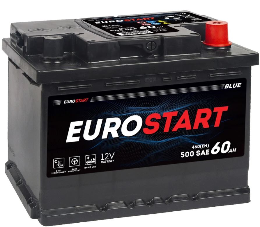 Батарея EUROSTART EB600 Blue 60Ah R+