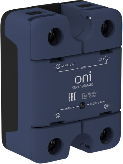 Изображение товара Реле твердотельное ONI SSR1-120AA480
