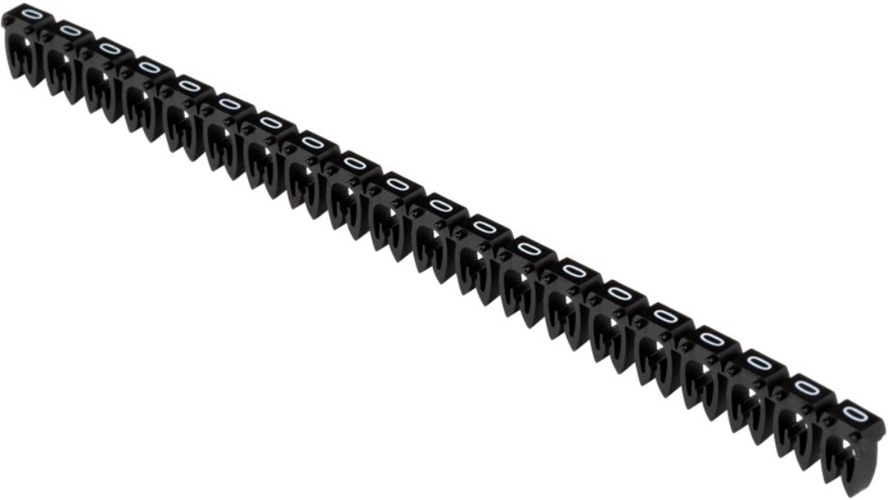 

Маркер на кабель IEK UMK-KE2-0 открытого типа KE 1,5-2,5мм2 символ "0" (500шт/упак), UMK-KE2-0