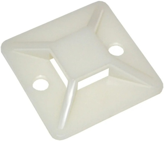 Изображение товара Площадка для кабельных хомутов IEK UHP30-20-020 20 шт, самоклеящаяся