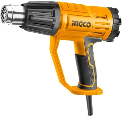 Изображение товара Профессиональный строительный фен INGCO HG200047 с регулировкой до 550 ℃
