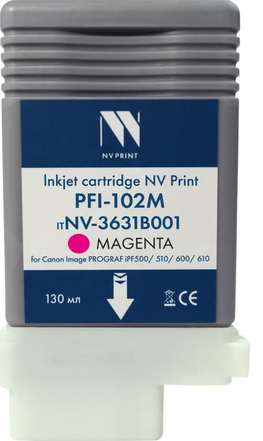 

Картридж NVP NV-0897B001 для Canon ImagePROGRAF iPF500/510/600/610 (130 мл) Magenta, NV-0897B001
