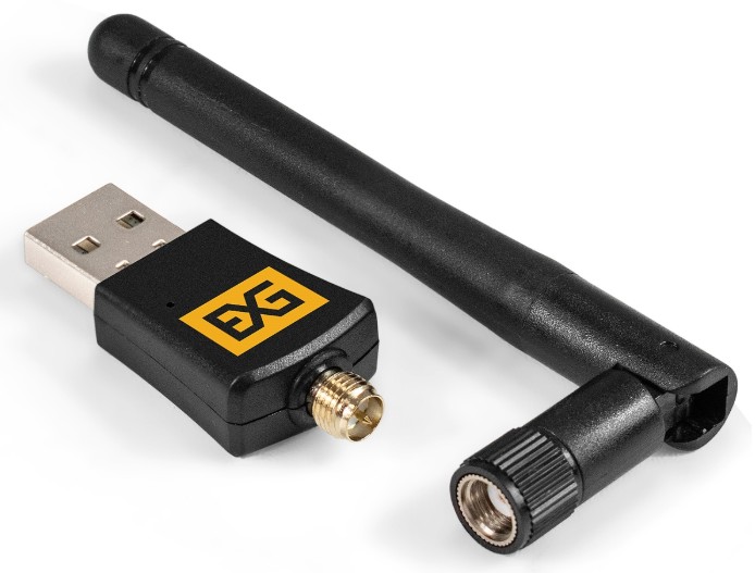 

Сетевой адаптер Exegate EX-W5-T2U Plus-AC650 EX299657RUS WiFi 5, Realtek8811, 2.4GHz 200Mbps, 5GHz 433Mbps, внешняя съемная 2dBi антенна, USB 2.0, EX-W5-T2U Plus-AC650