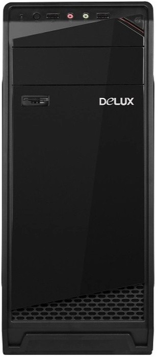 

Корпус ATX Delux DW605 черный, БП 500W, 2*USB 1.1, audio, DW605