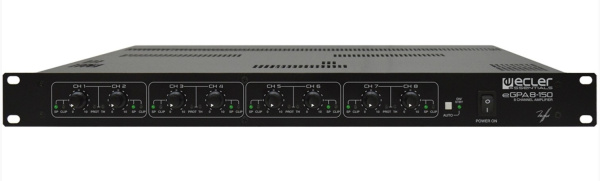 Изображение товара Усилитель мощности Ecler eGPA8-150 148 Вт RMS 8 Ом 4х290 Вт мостовой режим
