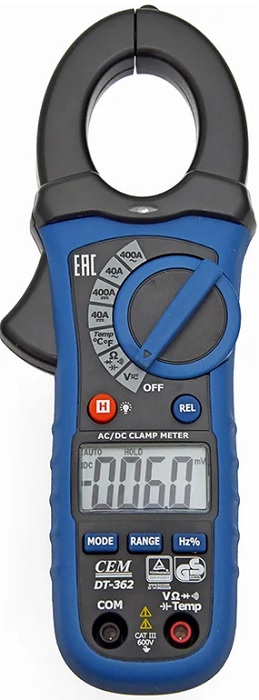 

Токоизмерительные клещи CEM DT-362 CEM 482056, DT-362