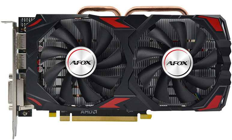 

Видеокарта PCI-E Afox Radeon RX 570 (AFRX570-8192D5H3-V3) 8GB GDDR5 256bit 14nm 1168/7000MHz DVI-D/HDMI/DP RTL, Radeon RX 570 (AFRX570-8192D5H3-V3)