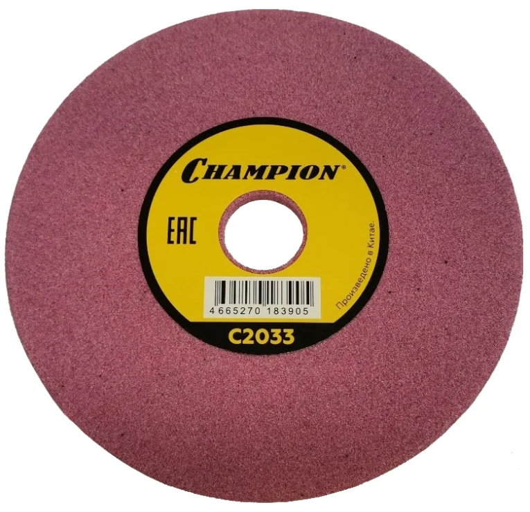 

Диск CHAMPION C2033 заточной (3/8", 0,404") 145*4,8*22,2 для станка C2001, C2033