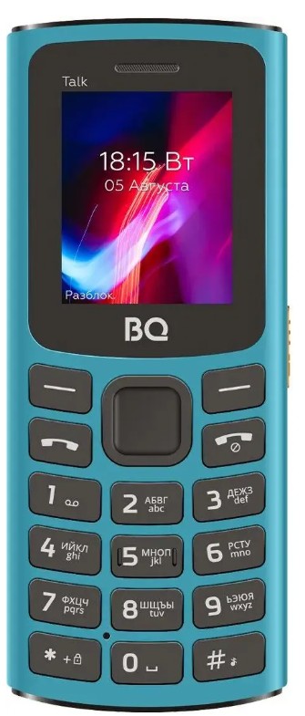 

Мобильный телефон BQ 1862 Talk Green 1.77 ", BT, SIM: 2, 600 mAh, 1862 Talk Green