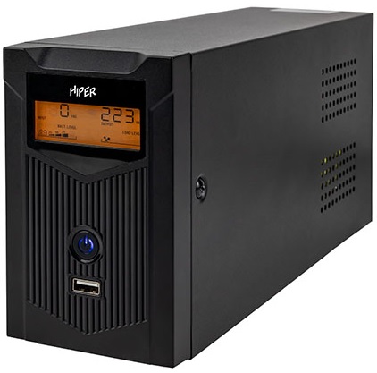 

Источник бесперебойного питания HIPER LT-1500ULS линейно-интерактивный 1500VA/800W Розетки: 2 CEE АКБ: LiFePO4, 156Втч Дисплей, USB зарядка, LT-1500ULS