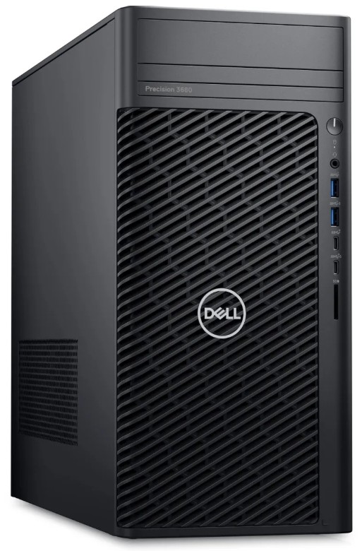 

Компьютер Dell Precision 3680 MT 3680-7331 i7-14700K/32GB 1TB HDD/3TB SSD/GeForce RTX A4000 20GB/GbitEth/300W/kbd/mouse/Win11Pro/black, Precision 3680 MT