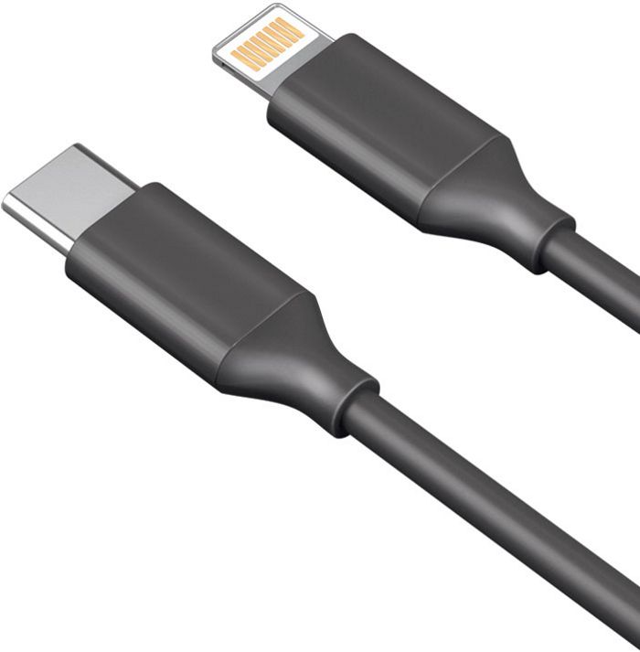 

Кабель интерфейсный Akai CBL214B Type С-Lightning, черный, CBL214B