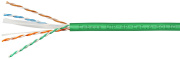 фото Кабель витая пара U/UTP 6 кат. 4 пары  Cabeus UTP-4P-Cat.6-SOLID-LSLTx-GN-100