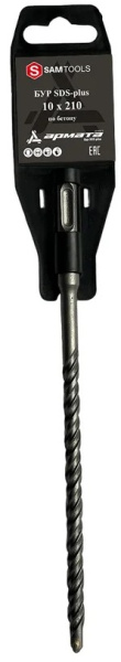 Изображение товара Бур по бетону SAM SAMC-008110210-10 Твердосплавный наконечник 10x210