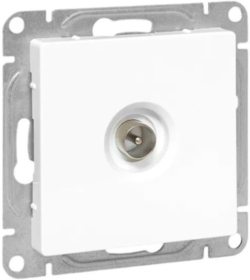 

Розетка телевизионная EKF UP1-SOW-TV-1 одиночная, белый Эпика, UP1-SOW-TV-1