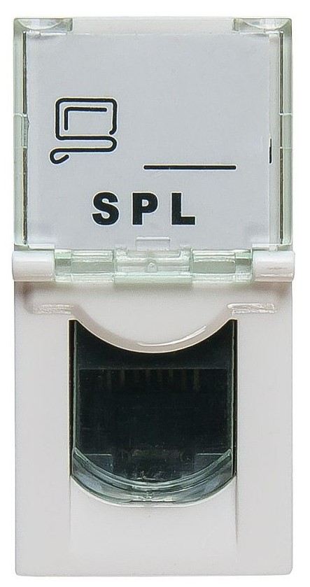 

Розетка SPL 200006 информационная UTP 1хRJ45 22,5х45 cat5e, 200006