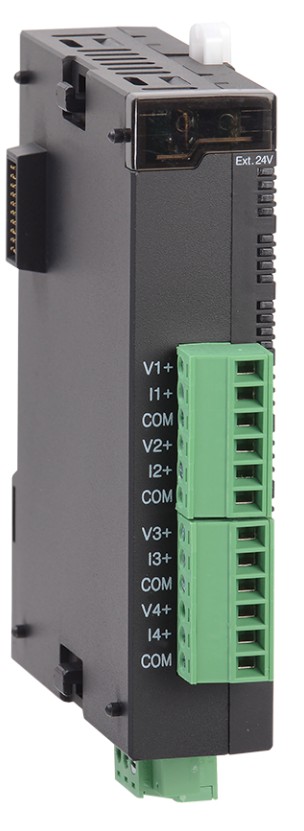 

Модуль расширения ONI PLC-S-EXA-0400 для ЦПУ на 4 аналоговых входа (ток/напряжение), PLC-S-EXA-0400