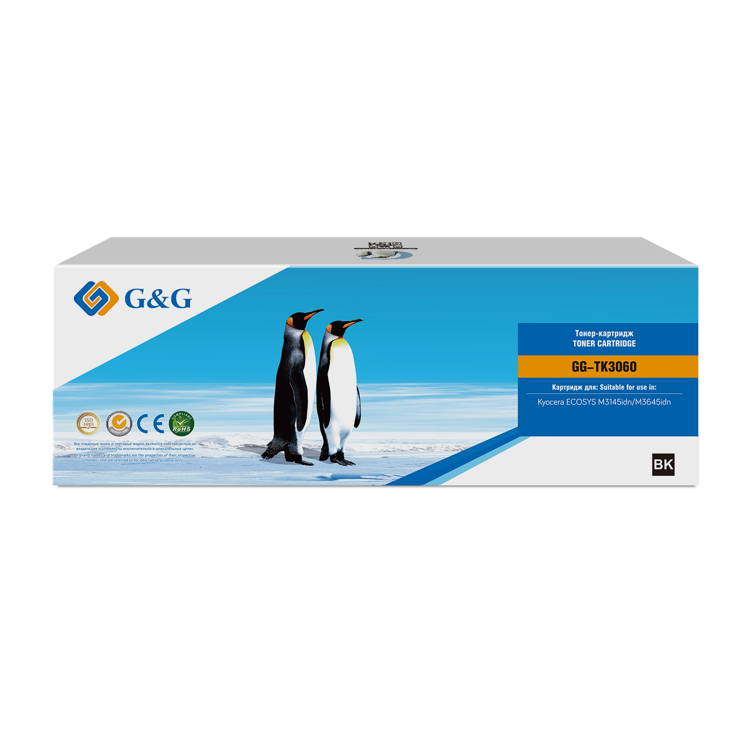 

Картридж G&G GG-TK3060 GG Toner cartridge for Kyocera M3145idn/M3645idn (14500 pages) With Chip, GG-TK3060