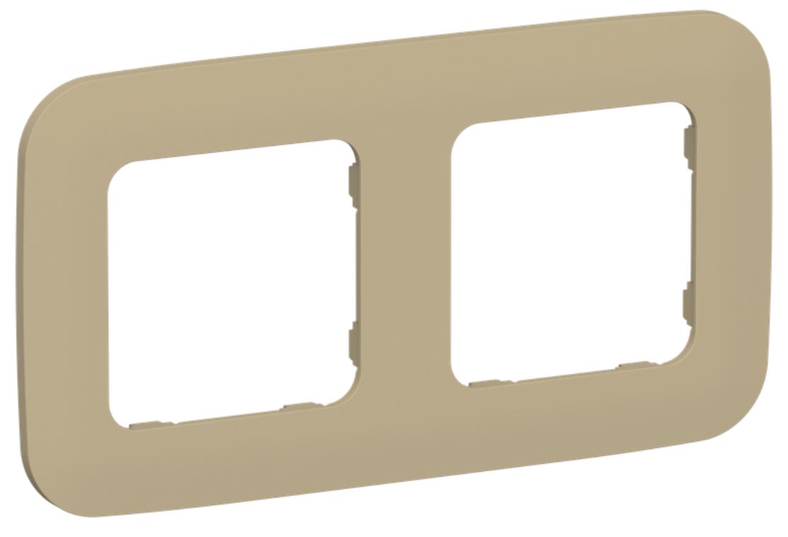 

Рамка двойная IEK FI-M22-31-20-K59 FLITE РУ-2-А-ФлХ хаки, FI-M22-31-20-K59