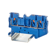 фото Клемма проходная DKC VPR-2.5-TWIN-BU