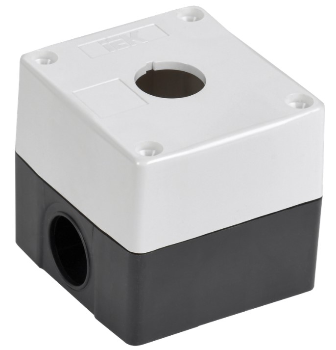 

Корпус для кнопок IEK BKP10-1-K01-R КП101-Р 1 место белый, BKP10-1-K01-R