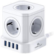 фото Сетевой фильтр  Cablexpert TWR-5-U4-W-3