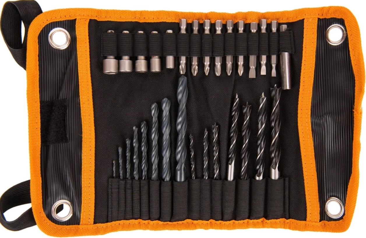 

Набор Worx WA1108 оснастки для дрели-шуруповерта 30 штук в чехле, WA1108