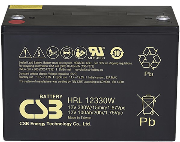 Аккумулятор CSB HRL12330W