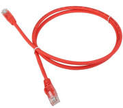 фото Кабель патч-корд F/UTP 5e кат. 1м.  Lanmaster LAN-PC45/S5E-1.0-RD