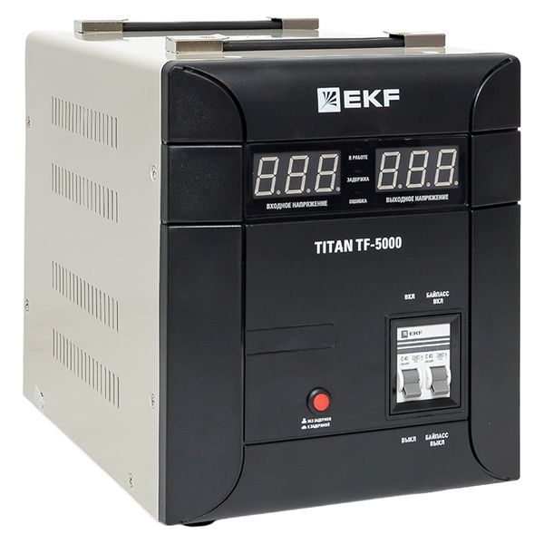 

Стабилизатор напряжения симисторный EKF stab-TF-5000 TITAN -TF-5000, stab-TF-5000