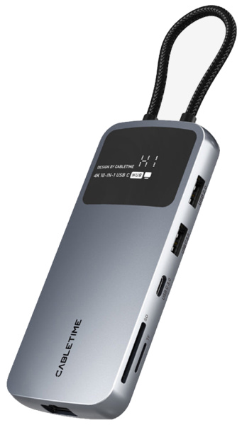 Изображение товара Док-станция CABLETIME CB83G для расширения возможностей подключения устройств