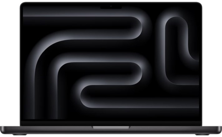 

Ноутбук Apple Macbook Pro 14 (2024) M4 Pro chip with 12‑core CPU and 16‑core GPU, 24GB, 512GB SSD, Space Black, клав.русская (грав.), Macbook Pro 14 (2024)