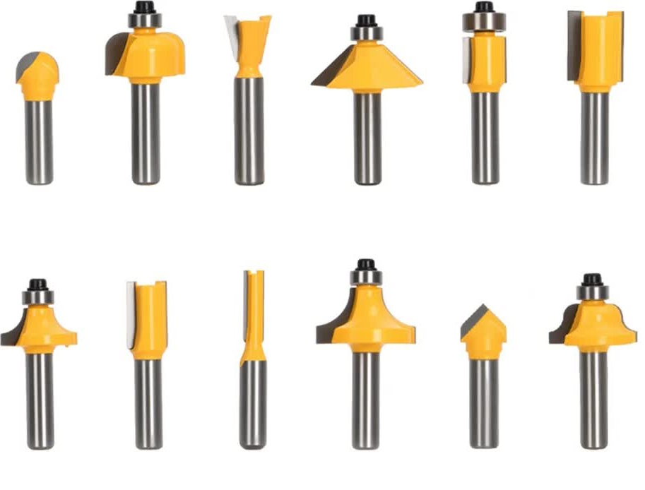 

Набор фрез Deli DH-MXD008-EH1 по дереву 12 шт хвостовик 8мм, деревянный кейс, DH-MXD008-EH1