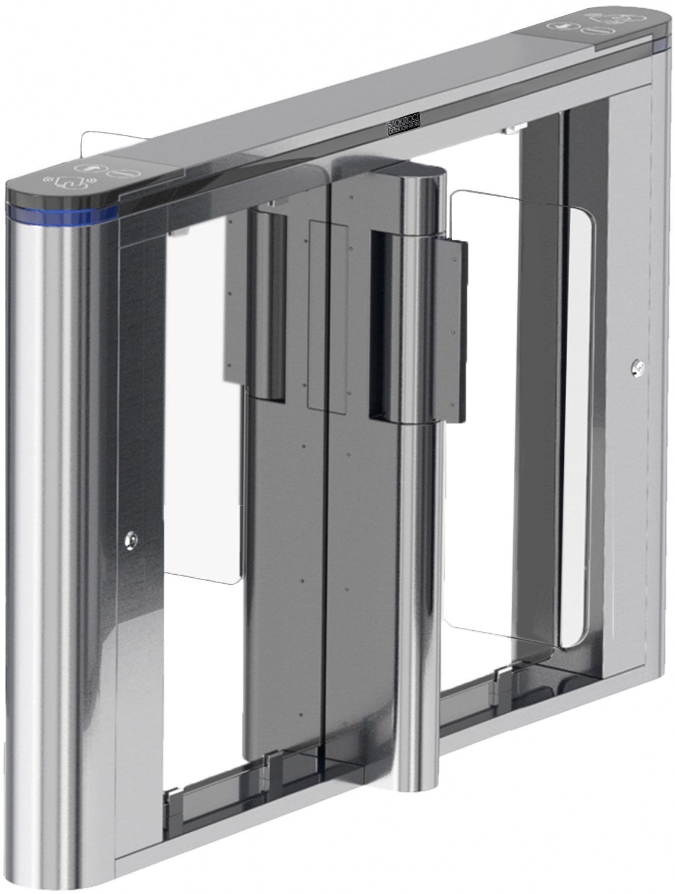 

Турникет БЛОКПОСТ РСП 1600 автоматический, с функцией "антипаника", комплект считывателей (HID, E-Marine), створки - стекло, пульт управления с кабеле, РСП 1600