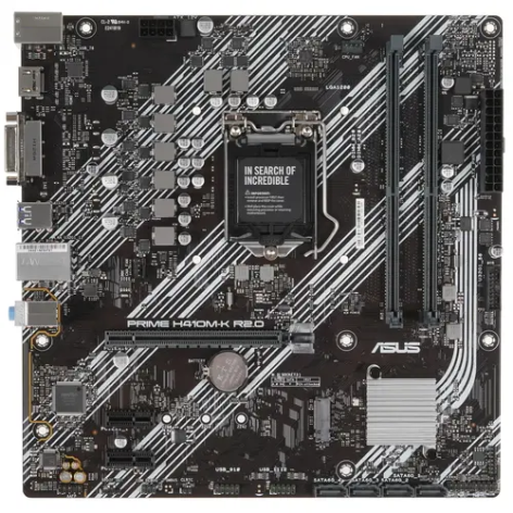 фото Материнская плата mATX ASUS PRIME H410M-K R2.0 (90MB1A70-M0EAY0) (УЦЕНЕННЫЙ) в Екатеринбурге