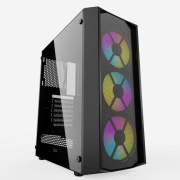 фото Корпус Powercase Rhombus X3 Mesh LED