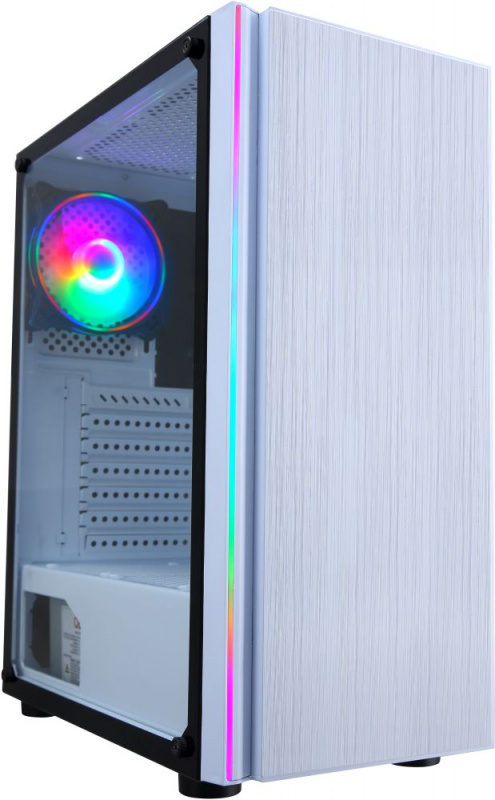 

Корпус ATX FORMULA CL-3302W белый, без БП, панель из закаленного стекла, RGB, 2*USB 2.0, USB 3.0, audio, CL-3302W