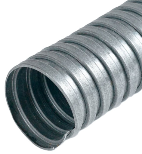 Изображение товара Металлорукав Промрукав PR.08221 22 мм 50 м для защиты кабелей и проводов