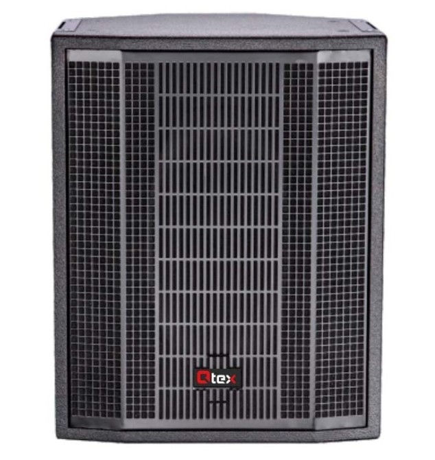 

Акустическая система Qtex QAL AT115DSP двухполосная активная 15'', 1000/2000/4000 Вт, QAL AT115DSP
