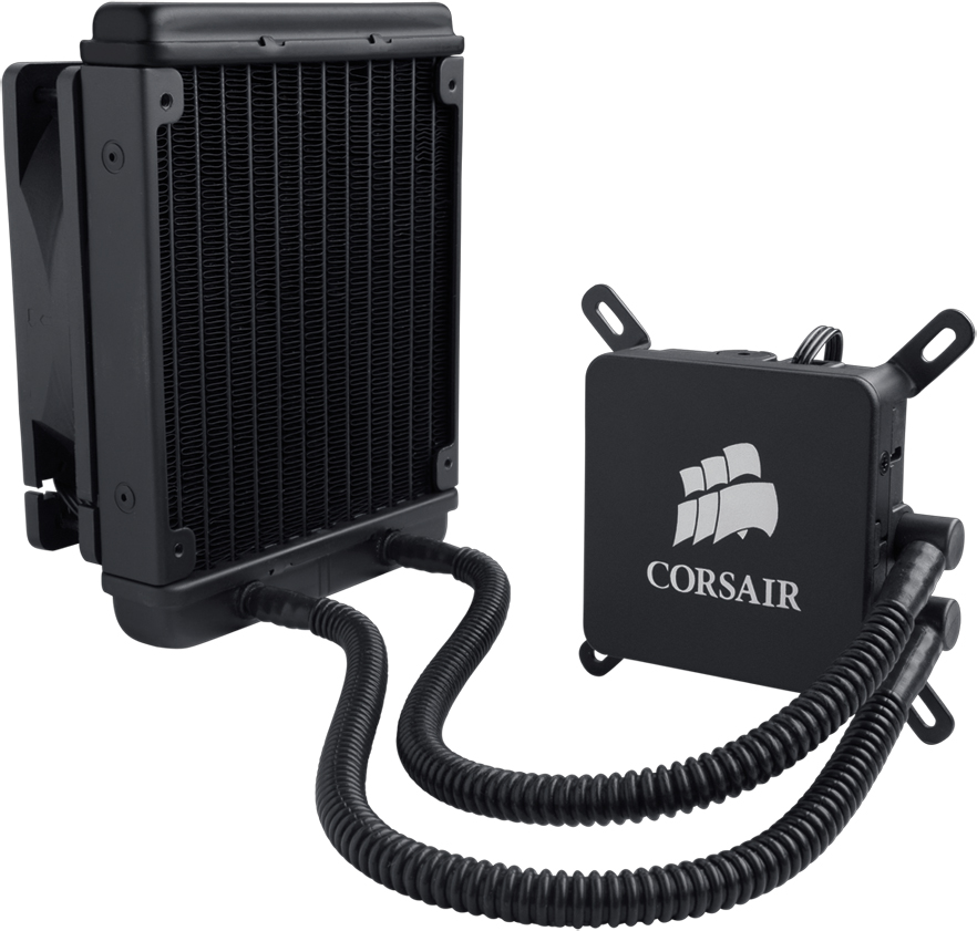 

Система охлаждения жидкостная Corsair CWCH60 LGA775/1155/1156/1366,AM2/AM3 (fan 120mm, 1700 Rpm, 74.4 CFM, 30.2 dBA , 3-pin) RTL, CWCH60