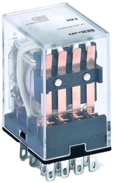 Изображение товара Реле промежуточное DEKraft 23896DEK 4 конт. с LED инд.