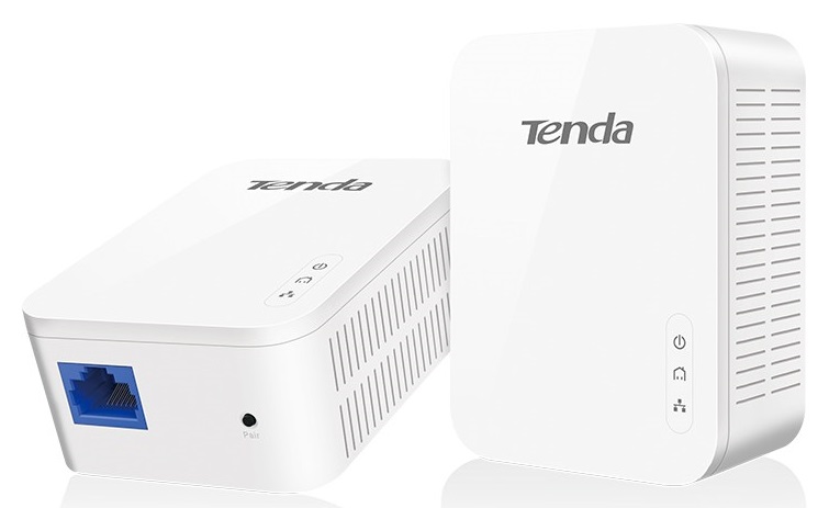 Адаптер Tenda PH3 1*GE порт; совместимость с Home Plug AV2; Plug-and-Play; низкое энергопотребление; режим энергосбережения