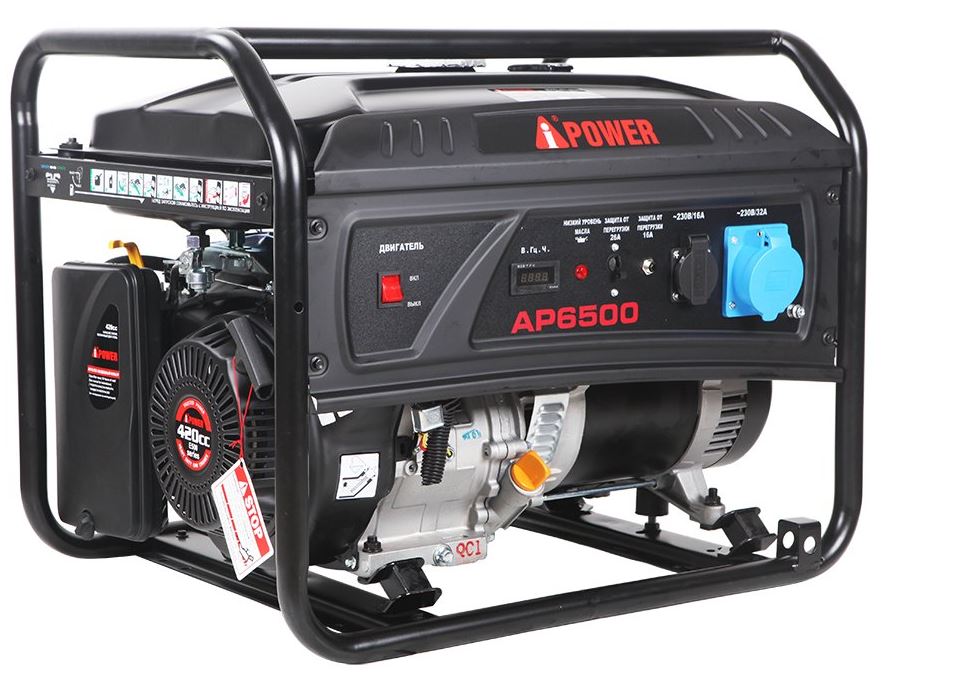 

Генератор бензиновый A-iPower Lite AP6500 20206 A-iPower 6 квт, Lite AP6500