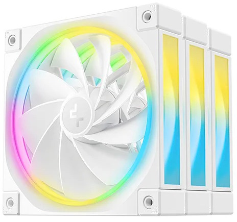 фото Вентилятор для корпуса Deepcool FL12 WH-3 IN 1 в Екатеринбурге